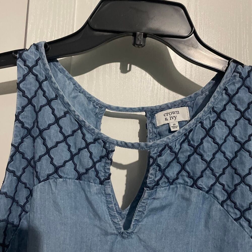 Crown-ivy Women's Blue Dress - Picture 5 of 5